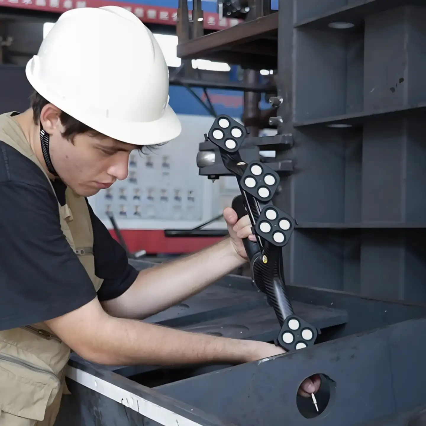 NimProbe portable CMM probe used for GD&T inspection